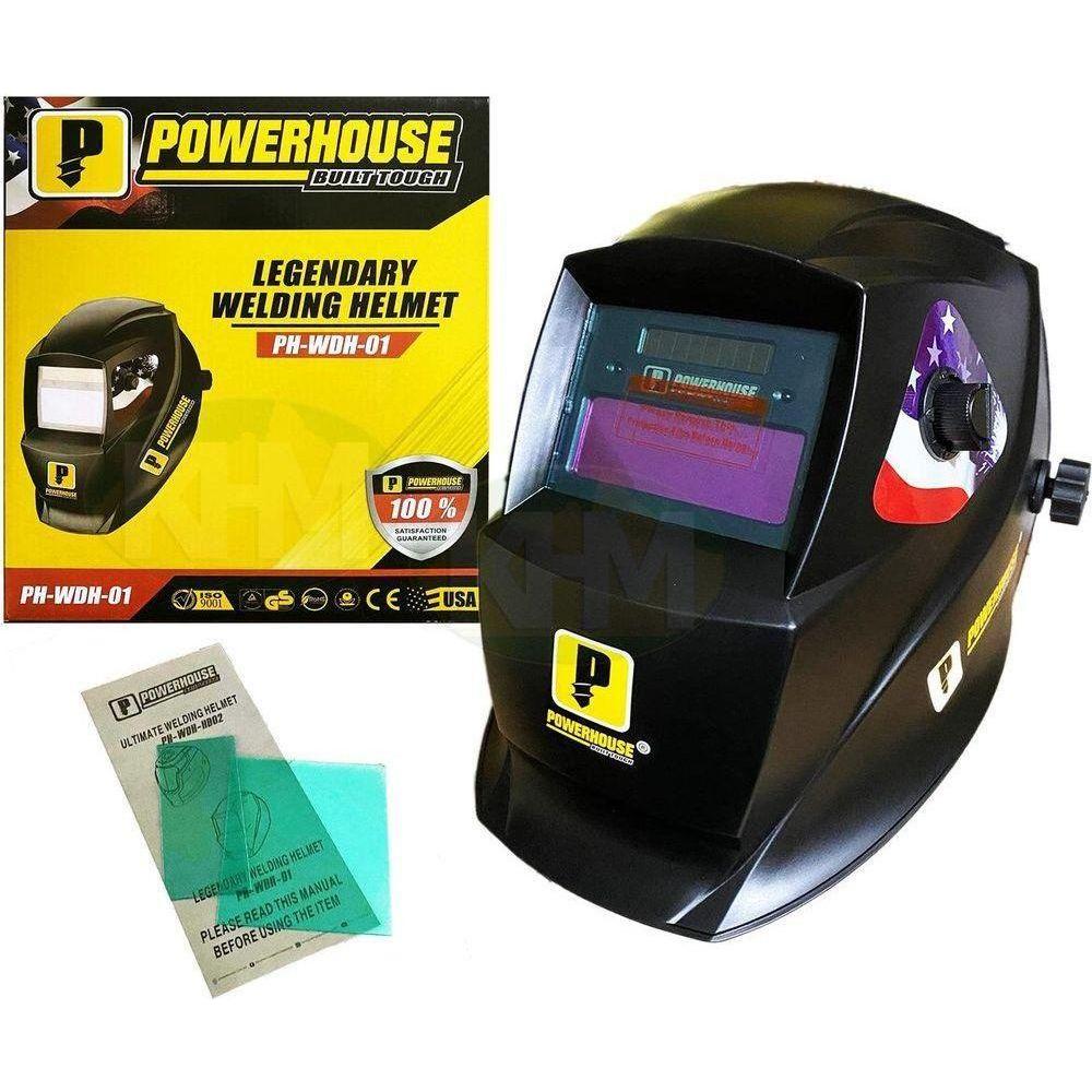 Powerhouse PH-WDH-01 Auto Darkening Welding Helmet - KHM Megatools Corp. Powerhouse PH-WDH-01 Auto Darkening Welding Helmet - KHM Megatools Corp.